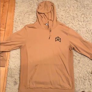 Bradley Martyn tan hoodie